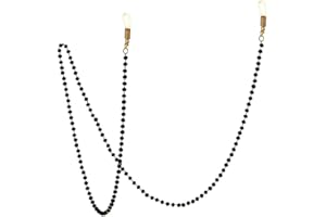 KWO Gracelife Eyeglasses Chain Strap Cord Premium Quality Beaded Glasses Necklace Holder Eyewear Retainer Lanyard