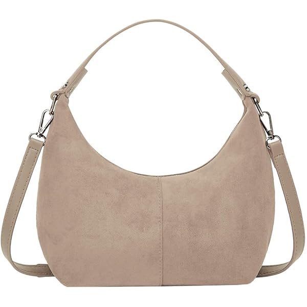 Mango Suede Adjustable Strap Shoulder Bag In Brown