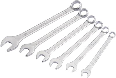Draper Redline 68480 AF 6-Piece Combination Spanner Set