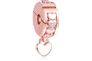 Symretie Charms Beads 925 Sterling Silver for Pandora Bracelet, Dangle Pendant Charms for Necklace and Bracelet Jewelry Gifts