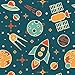 Children's Rain Jacket, Outer Space 3