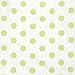 Sage Dot Deluxe Flannel Fitted Crib Sheet - Dot Print Cotton Flannel, Sage and White, Fully Elasticized, 10 in Deep Pockets, Fits Standard Crib Mattress 28 in x 52 in