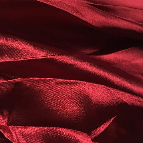 Backgarden Girl Children Color Stretched Waist Performance Circle Skirt Belly Dance Dress (8/10/12, Dark red)