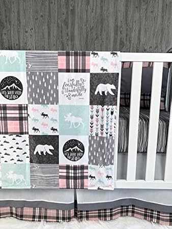 moose nursery bedding