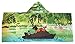 Disney Jungle Book Hooded Bath Towel Mowgli and Baloo