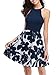 MSBASIC Women's Halter Neck Off Shoulder A-line Cocktail Party Dress