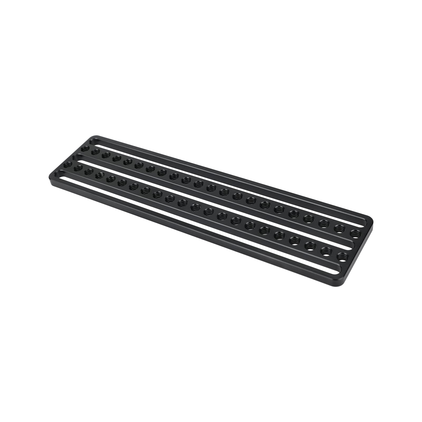 CAMVATE Extended Cheese Plate Mounting Extension Light Weight with 1/4"-20 Thread Holes for Photographic Accessories