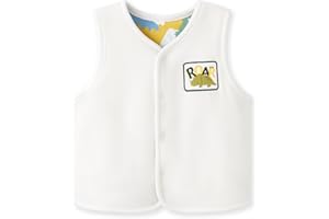 pureborn Baby Toddler Reversible Vest Warm Sleeveless Jacket Spring Winter Children Waistcoat