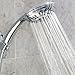 Aqua Elegante 6 Function Luxury Handheld Shower Head - Adjustable Pressure Rainfall Spray With Removable Nozzle For The Bathroom, Chrome