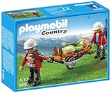 PLAYMOBIL Mountain Rescuers with Stretcher Playset