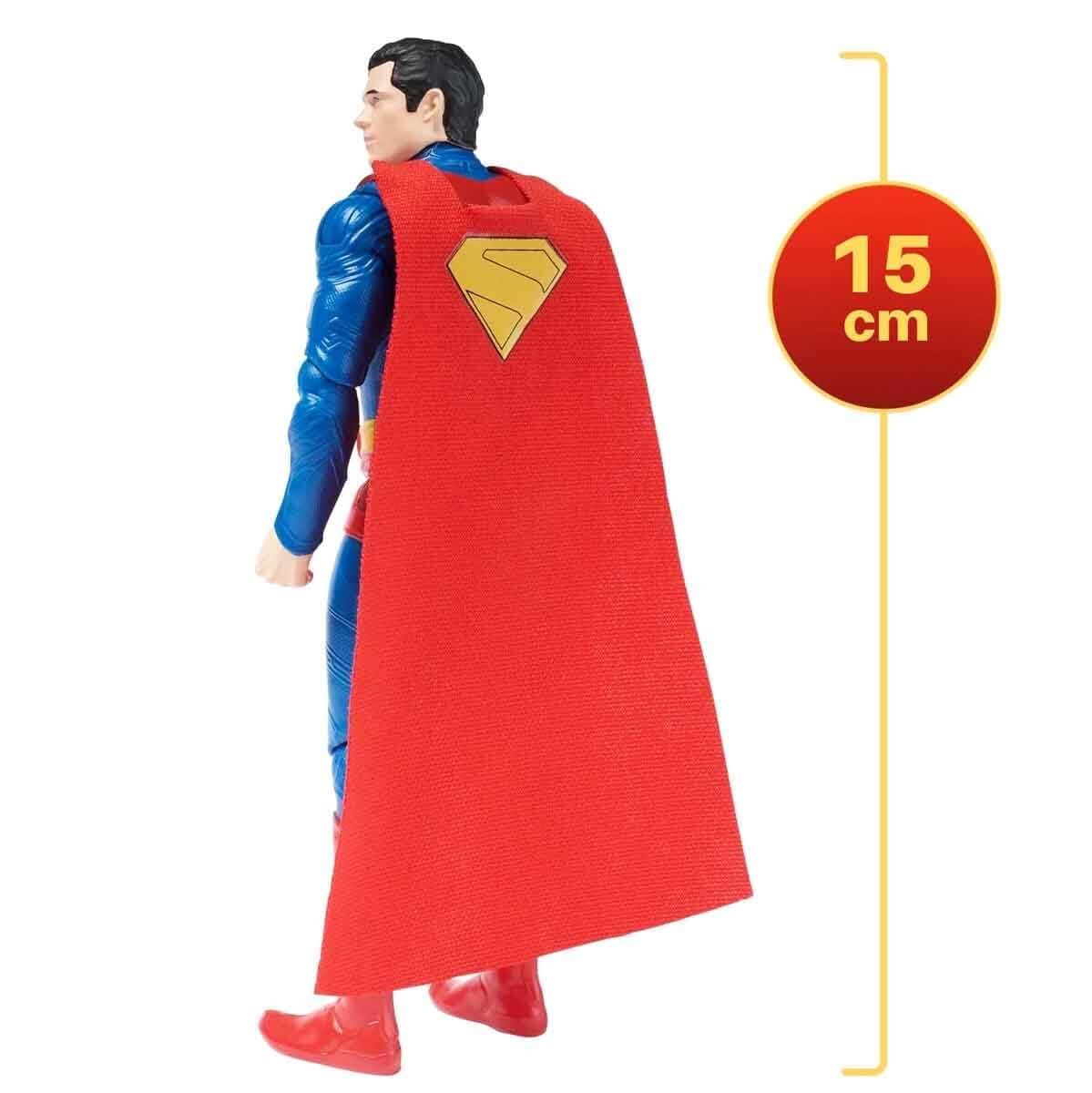DC Comics, Superman 6-Inch Action Figure, Authentic Superman Movie Styling, Super Heroes Kids Toys for Boys and Girls Ages 4 and Up