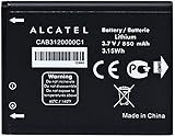 Alcatel BTR510AB Battery CAB3120000C1 510A Original OEM - Non-Retail Packaging - Black