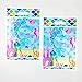 40Pcs Mermaid Party Supplies Favors Mermaid Party Bags Mermaid Gift Bags Goodie BagsTreat Paper Bags Mermaid Birthday Party Decoration Gifts for Kids Girls, 6.7