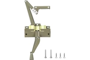 TAMIDN Split Arm Operator, Right Hand Window Crank Replacement, with Window Crank Handles, Fits Perma-Shield Casement Windows Manufactured from 1982 to 1995 (Olive Green)