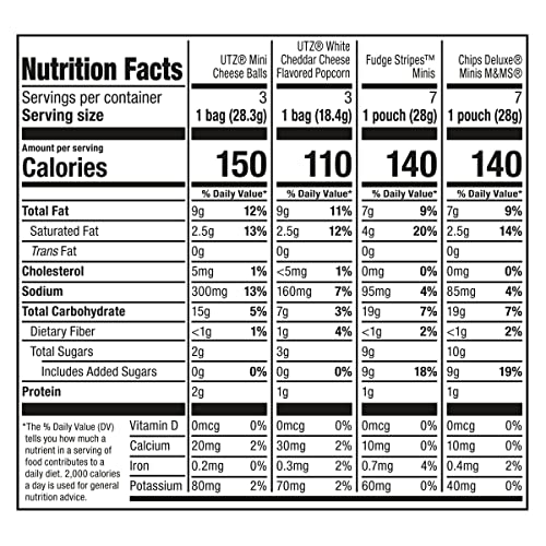 SWEET & SALTY MIX VARIETY PACK, 18.85 OZ