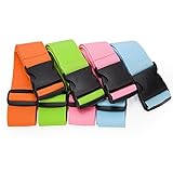 BlueCosto Luggage Straps Suitcase Belts Travel Bag Accessories 1/2/4 Pack