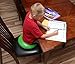 Tiny Octopus Wiggle Seat for Sensory Kids - Inflatable Wobble Cushion with Pump - Flexible Alternative Seating for School, Office, Classroom Furniture, and Home