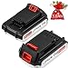 3000mAh Replacement for Black and Decker 20V Lithium Battery LBXR20 LBXR20-OPE LB20 LBX20 LB2X4020-OPE LST220 Cordless Power Tool 2 Pack