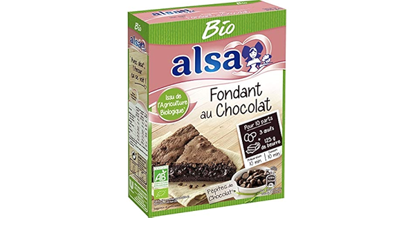 Amazon.com: Fondant Au Chocolat Noir - Alsa - 315G : Grocery & Gourmet Food