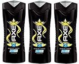 Axe Body Wash, Body & Hair 2 in 1 Jet 16 oz (Pack Of 3)