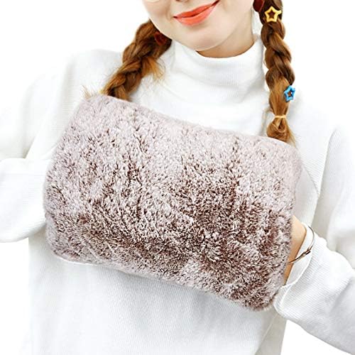 Heated Hot Water Bottle with Soft Fleece Cover, Toyuugo Warming Hand