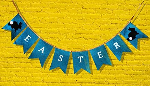 Easter Bunting/Garland with bunnies made to order 14th April