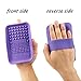 ESARORA Makeup Brush Cleaning Mat, Makeup Brush Cleaner, Makeup Brush Cleaning Mat & Makeup Brush Cleaning Plate Portable Washing Tool More Easy to Clean Makeup Brush (Purple)