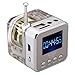 soled Silvery TT-028 MP3 Mini Digital Portable Music Player TF Card USB FM Radio