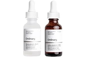 Set of The Ordinary Niacinamide 10% + Zinc 1% 30ml Plus The Ordinary Caffeine Solution 5% + EGCG 30ml