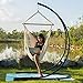 Lazy Daze Hammocks U Stand with Heavy Duty Coated Steel for Hammock Air Porch Swing Chair, 375 Pounds Capacity