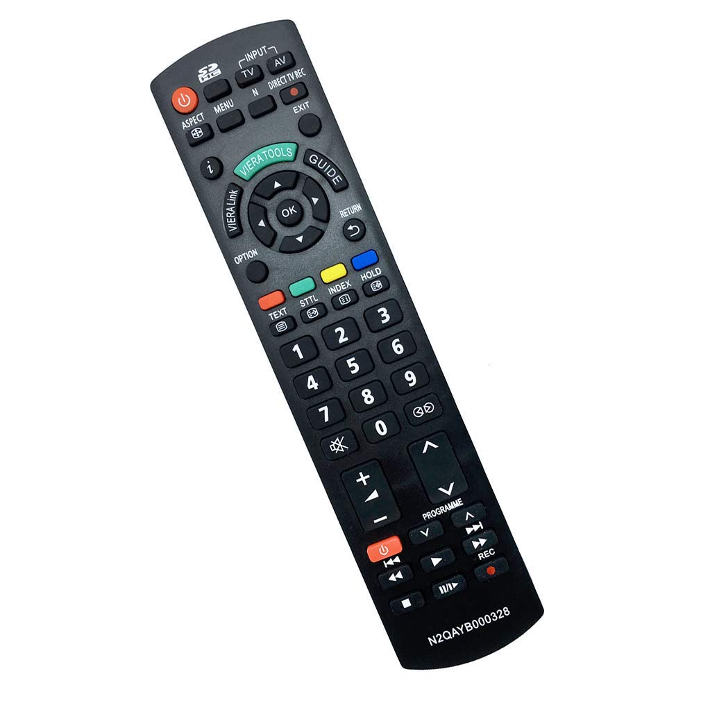 VINABTY N2QAYB000328 Replacement Remote Control for Panasonic TX-L19C20E TX-L19C20B TX-L32S10B TX-L37U10E TX-P42C10Y TX-P50S11E TX-L26X10E TX-P50X10Y TX-PF50X10