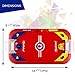 Two Player Desktop Soccer Hockey Game - 2 in 1 Soccer and Knock Hockey Mini Table Top Game - Cool Classic Penny Arcade Games Table Top Shooting Fun Toy For Kids Boys Girls Adults Teens Sports Fans