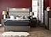 South Shore Gloria Headboard with Lights, King 78-Inch, Gray Maple,