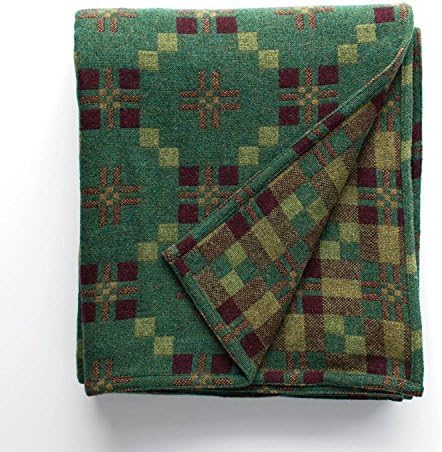 Welsh YSBRYD BLANKET ST DAVIDS CROSS PINE Double Bed 240cm x 250cm