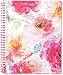 BooQool 2019 Planner - Planner 2019 Weekly & Monthly Planner 12 Monthly Tabs Twin Wire Binding Clear Cover Pockets 8