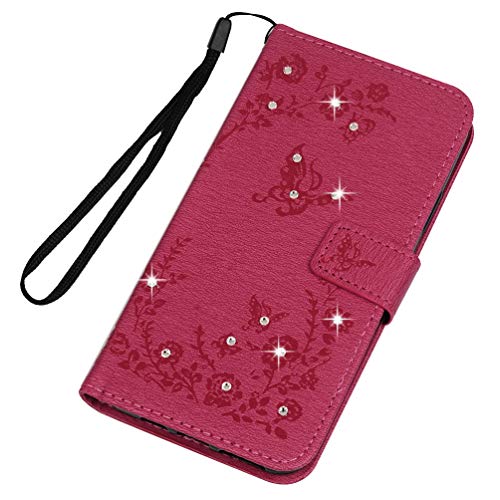 1 Diamonds+Butterflies+Resistant+Protective+Kickstand