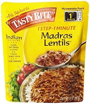 TASTY BITE MADRAS LENTILS – 10 OZ