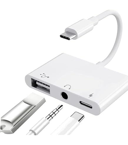 Amazon.com: Zoyuzan 3 in 1 USB Adapter - Lightning Connector