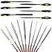 16 pcs Needle File Set, AFUNTA Hardened Alloy Strength Steel Mini Needle File Set for Shaping Diamond Metal Wood Plastic