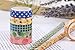 Ninico Washi Tape Set of 30,Decorative Adhesive Paper Masking Tapes 10MM Wide,Writable Sticky Tape Set for Scrapbooking/Craft