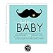 Paper Clever Party Mustache Baby Shower Book Request Cards (25 Pack) Boys Invitation Inserts Little Man