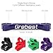 Grebest Pull UP Assist Bands,Heavy Duty Resistance Exercise Band,Powerlifting Stretch Bands and Assisted Pull Up Band Perfect for Body Stretching Weightlifting Training Fitness (Purple)