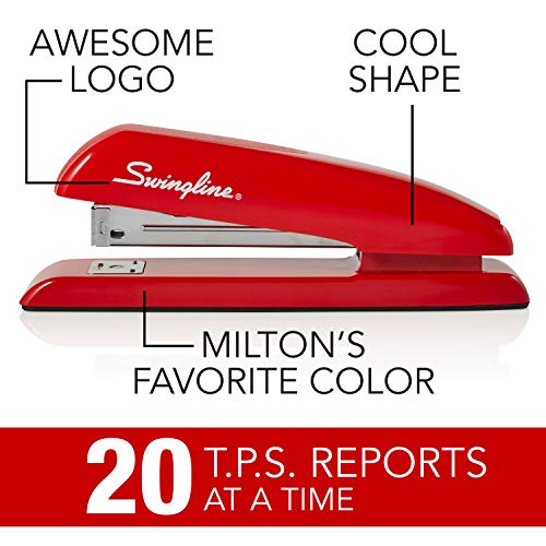 Swingline Stapler, Milton's Red Stapler from Office Space Movie, 646