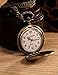 Mudder Vintage Quartz Pocket Watch with Chain