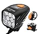 Magicshine MJ-908, High Grade MTB Enduro Bike Light Set, 8000 Lumens of Max Output. Wireless Remote Bicycle Lights Front and Rear Combo, LED Bike Tail Light. Fast Speed Trail Riding in The Dark.