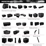 Bosmere Protector 6000 Firepit Cover 84cm Waterproof Heavy Duty Black view 7