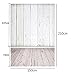 Mohoo 5X7ft Silk White Wood Floor Photography Backdrop Studio Prop Background