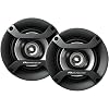 Pioneer 4″ Speakers – 4-Inch, 150 Watt, Dual Cone 2-Way Speakers, Set of 2, Model: TS-F1034R