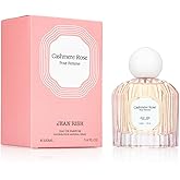 Jean Rish Cashmere Rose, Eau De Parfum For Women (3.4 Fl Oz / 100ml) with Clove-Rose-Oud, Long Lasting and Luxury Fragrance, Made in USA