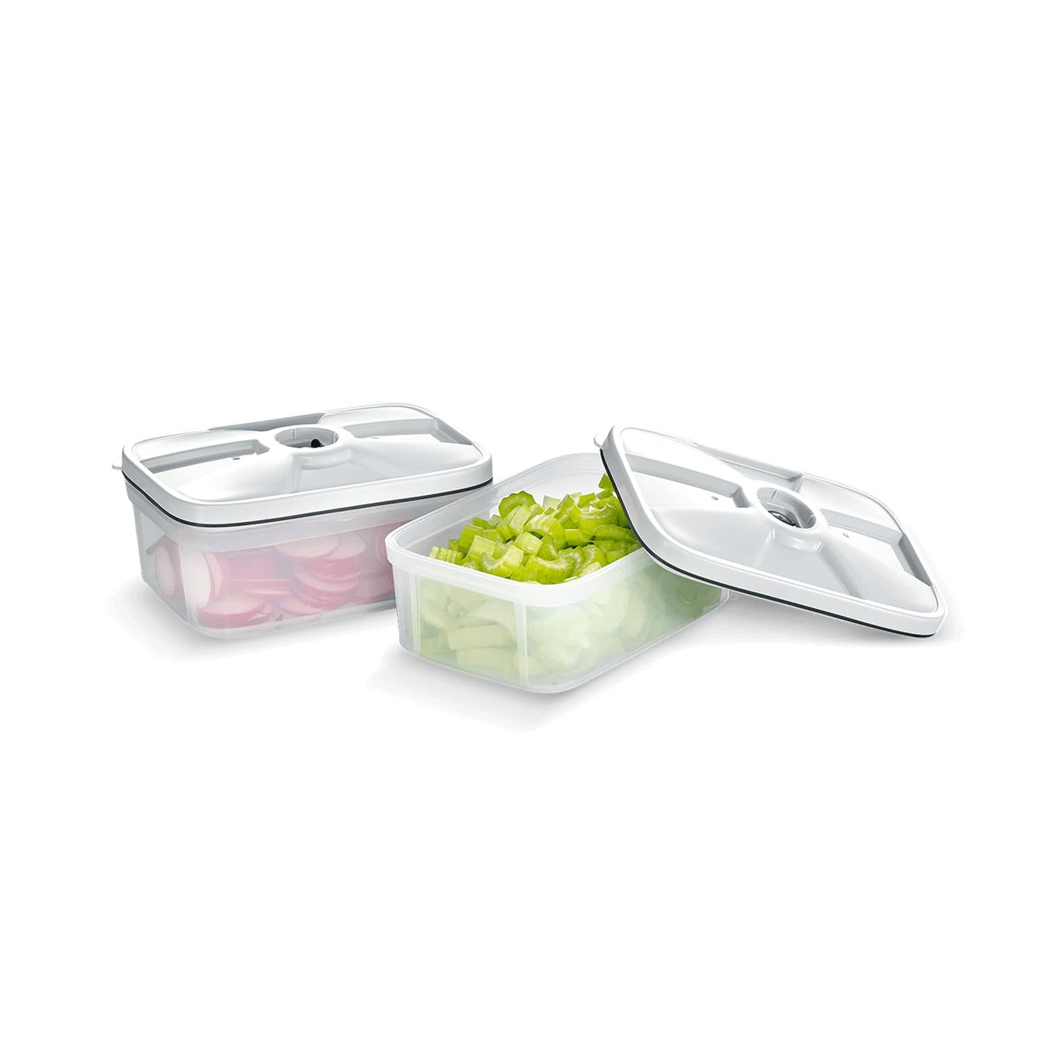 SEVERIN ZB 3620 Set of 2 Vacuum Canister 0.75 Liter Capacity Each FS 3600 Cordless Vacuum Stick